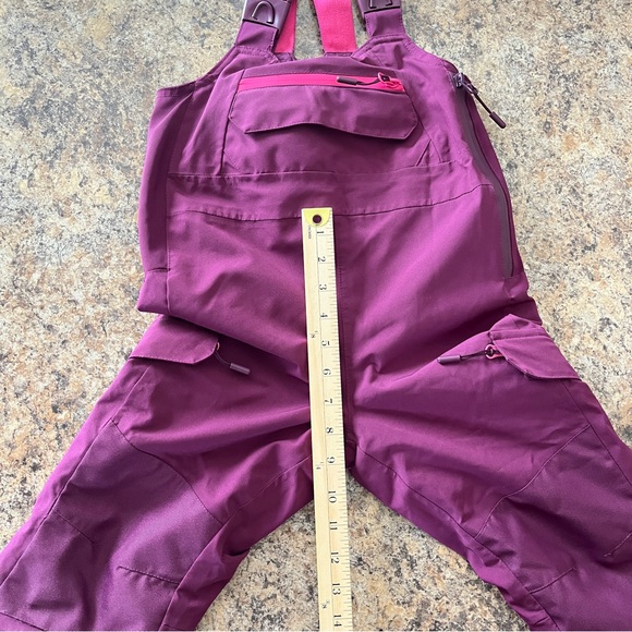 All In Motion 3M Thinsulate Waterproof Windproof Winter Ski Snow Bibs Girls XS - Picture 12 of 16